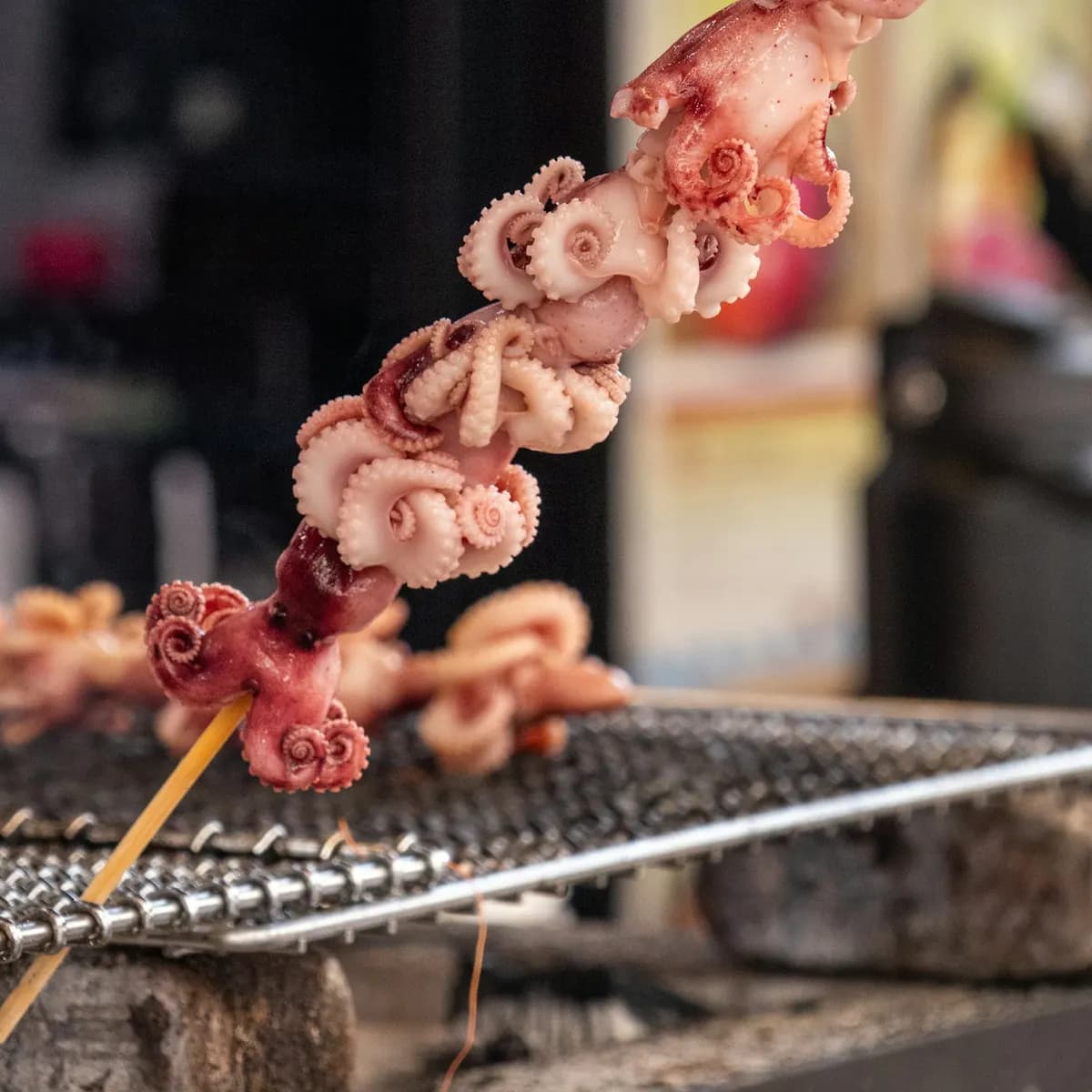 Baby Octopus Skewers